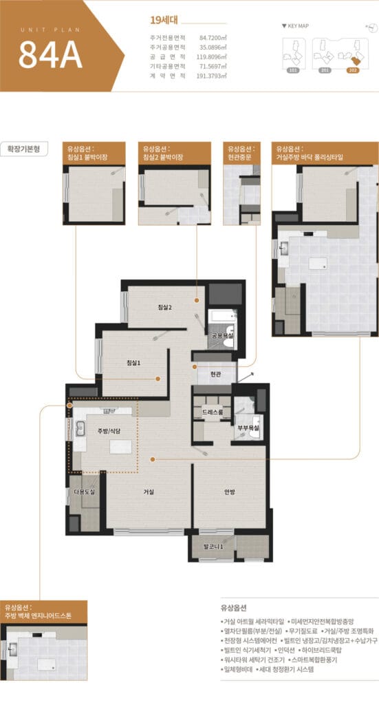 엘리프 미아역 2단지 평면도