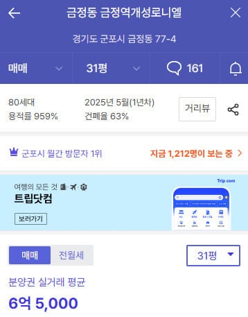 금정역 개성로니엘 분양가