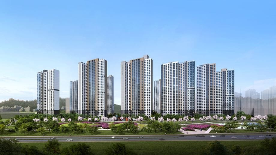 동백호수공원 두산위브더제니스