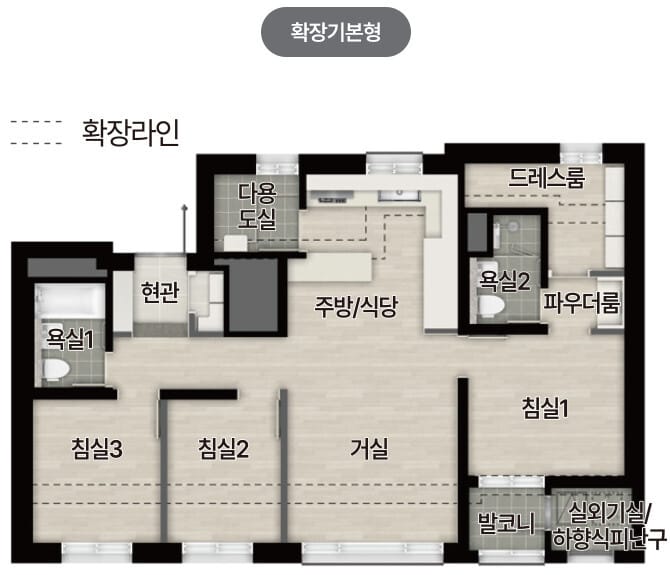 오산 세교2지구 아테라 평면도