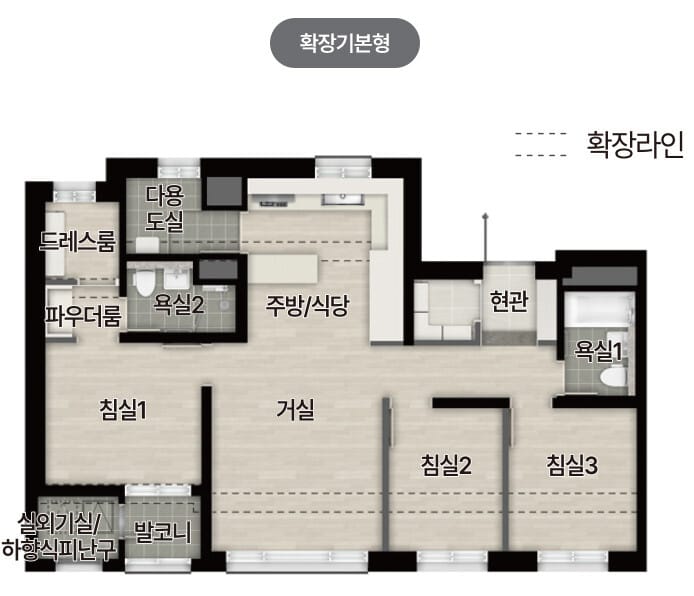오산 세교2지구 아테라 평면도