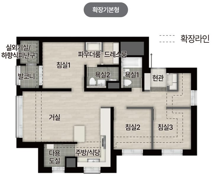 오산 세교2지구 아테라 평면도