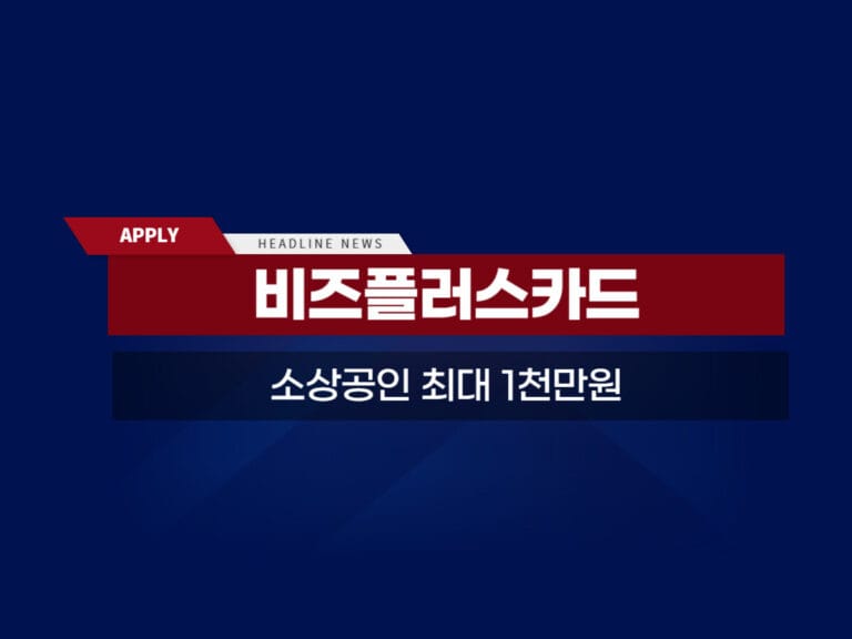 소상공인 비즈플러스카드