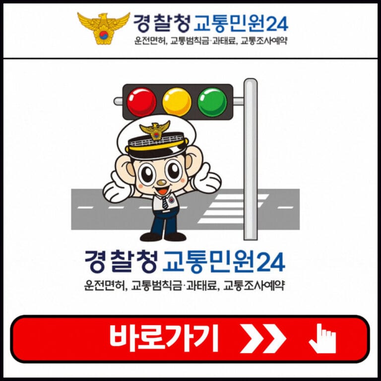 자동차 과태료 조회